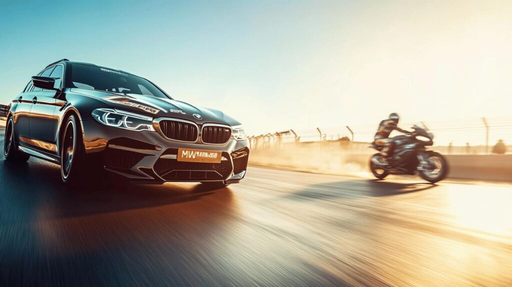 Marc Marquez : ‘La BMW M5 Touring incarne la voiture de securite parfaite pour le MotoGP’